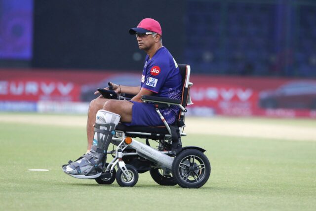 "Realmente de partir o coração" - Rahul Dravid Bengaluru abre durante as celebrações do RCB IPL 2025.

