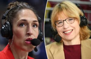 Rebecca Lobo pede desculpas pelo comentário “America’s Great” no momento estranho da ESPN Rebecca Lobo pede desculpas pelo comentário "America's Great" no momento estranho da ESPN