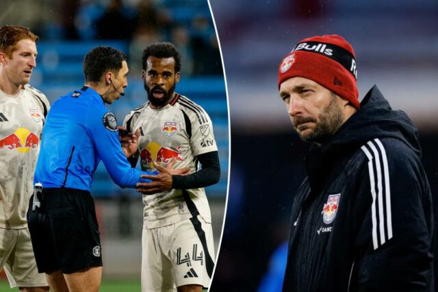 Red Bulls SLMS MLS Coach em relação ao cronograma entre lesões

