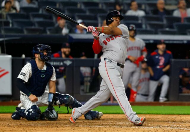 Red Sox defende Rafael -Devers contra sf -giants

