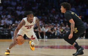 Relatório: 2 anos, Heat G. Davian Mitchell para retornar ao tratado de US $ 24 milhões NBA: Cavers de playoff-claveland em Miami Heat