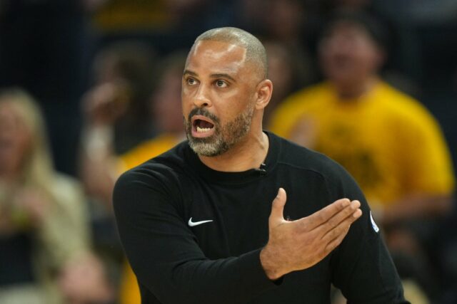 NBA: foguete de playoff-houston em Golden State Warriors
