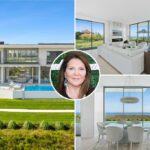 Retiro à beira -mar na "pista do bilionário" em Hamptons - e na famosa propriedade de jóias - ele pede US $ 16,9 milhões
