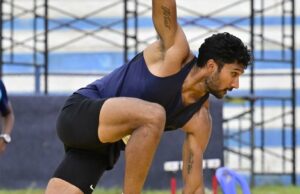 Reunião de Atletismo Open Indian: Toddjasvin Trooper compete em obstáculos a 110 m para ganhar experiência contra especialistas Reunião de Atletismo Open Indian: Toddjasvin Trooper compete em obstáculos a 110 m para ganhar experiência contra especialistas