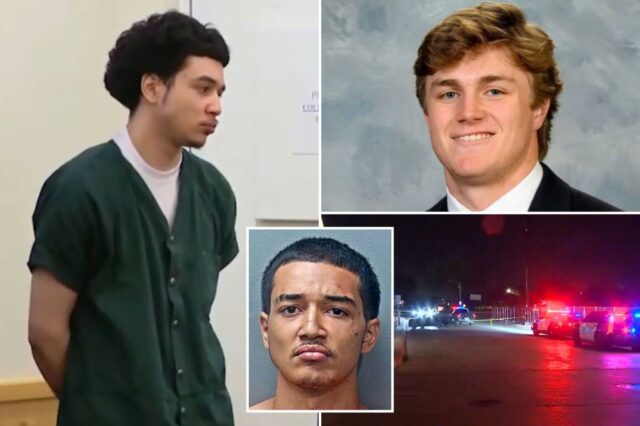 Revolverista do Texas condenado a 60 anos pelo assassinato aleatório de um TCU de estudante do lado de fora do bar, enquanto os pais rasgam: "Alma escura e feia"

