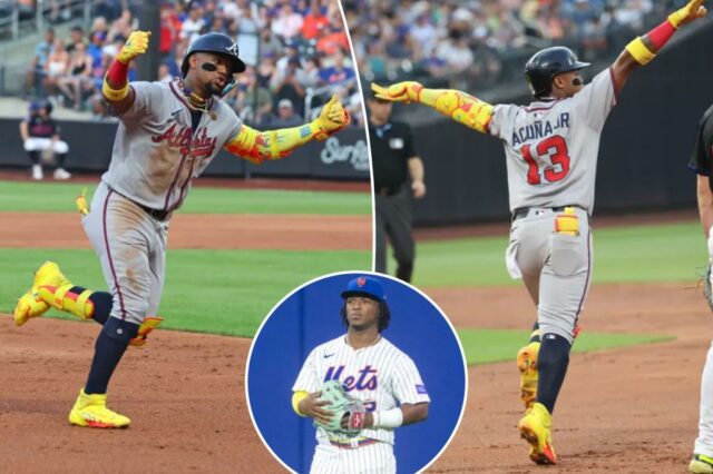 Ronald Acuna Jr. Mets Rod novamente depois de Amazins "Envie seu irmão para menores

