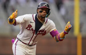 Ronald Akuna Junior Splash se junta ao home run Darby MLB: Nova York conheceu em Atlanta Braves