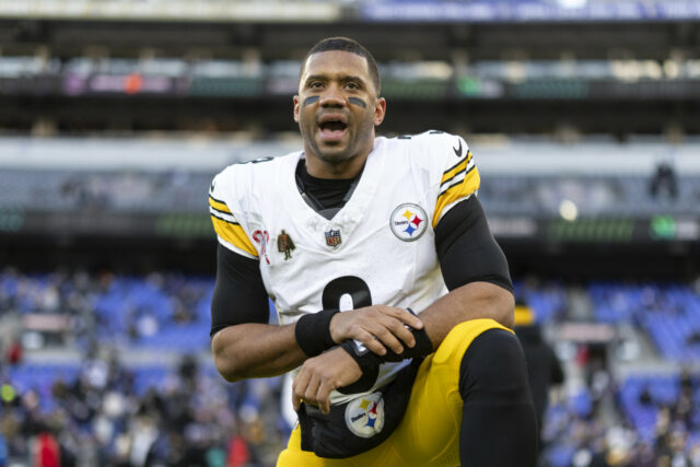 Russell Wilson, formando conexões surpresa com o jogador do NY Giants

