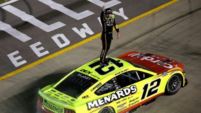 Ryan Blaney vai para a primeira vitória da Copa do Ano em Nashville

