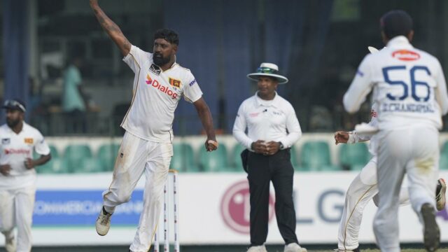SL vs. Ban, 2º Teste: O Sri Lanka fecha na submissão, vence quando Banglades é descendente para 115/6 nos tocos no terceiro dia

