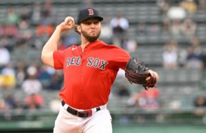 ‘Sambhavna’ para a estação do Cutter Cutter Crofford (Writi) vermelho (Writi) MLB: Boston Red Socks Game To-Mainnesota Twins Game