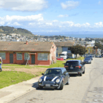 São Francisco Mord: Mann em Sunnydale Viertel Shot