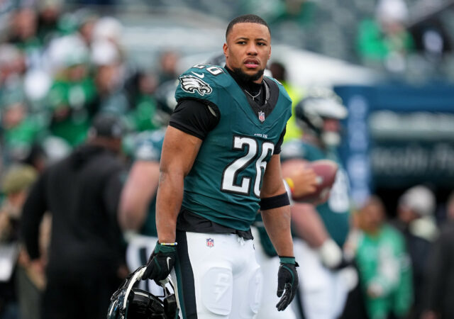 Saquon Barkley reside os fãs do Eagles após os seguintes comentários virais

