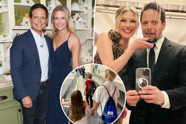 Scott Wolf retorna às mídias sociais com uma foto de crianças depois de enviar um divórcio com sua esposa Kelley: "My Forever Squad"

