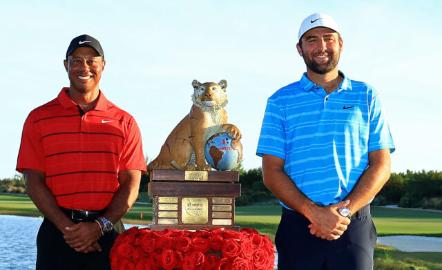 Scottie Schefer faz a história do memorial não é vista desde o primeiro Tiger Woods

