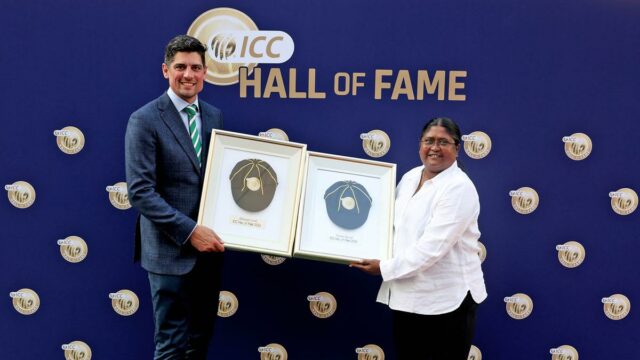 Sete grilos lendários a serem introduzidos no ICC Fame Hall na segunda -feira

