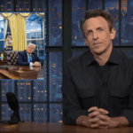 Seth Meyers toma almíscar de perto e supera a inversão de marcha