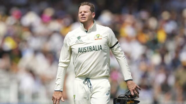 Smith atualiza a lesão, pode jogar na série de testes da Austrália contra a Índia Ocidental

