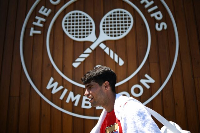 Carlos Alcaraz Wimbledon 2025
