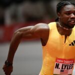 Sprinter Lyles diz que a corrida é cancelada vs.