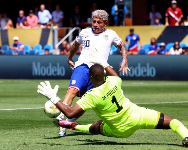 Sunnyvale Born Diego Lunas 2 Aunsões lideram USMNT via Trinidad & Tobago no abridor de copos de ouro da CONCACAF

