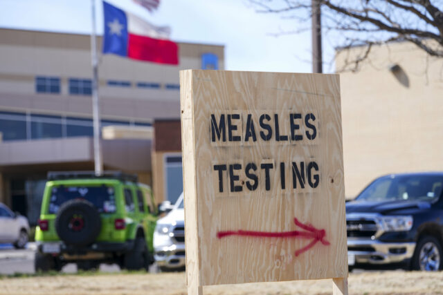 Surto de sarampo no final de Michigan e Pensilvânia, enquanto o Texas registra apenas 4 novos casos