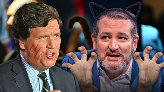 Tucker Carlson Ted Cruz Fruz Fritine Main Getty 2