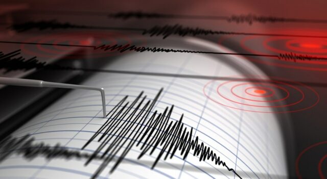 Tamanho 3.4 Shake Terremoth East Bay

