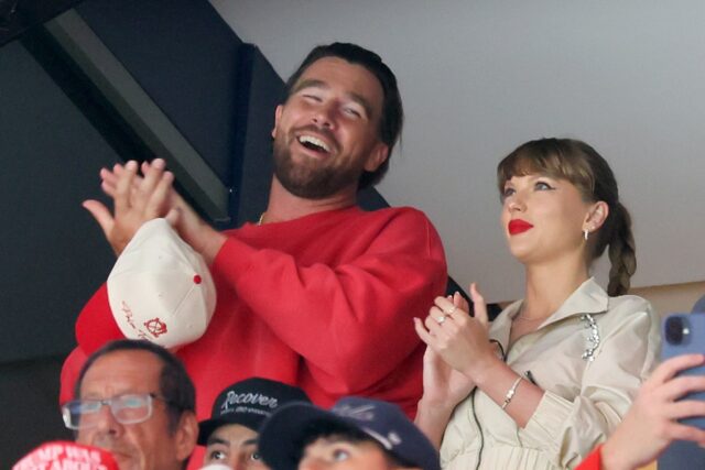 Taylor Swift, Travis Kelce See Oilers vence o jogo épico 4 da final da Stanley Cup

