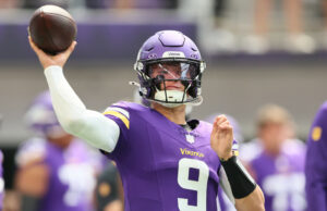 Teamamate Vitops Parla Audacia em JJ McCarthy Teamamate Vitops Parla Audacia em JJ McCarthy