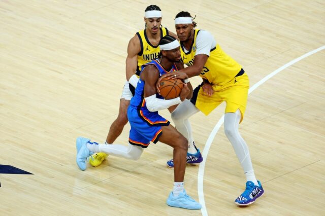 Thunder, Shai Gilgas-Alexander decidiu atacar 'sugando', 'Sports 4 NBA: Final-Oklahoma City Thunder em Indiana Pares