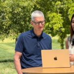 Tim Cook surpreende os vencedores do Swift Student Challenge no Apple Park (entrevista)