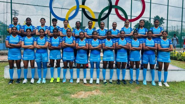 Time de hóquei feminino júnior indiano para cinco jogos na Europa


