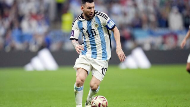 Toda a aparência de Lionel Messi, enquanto a Argentina leva o Chile na Copa do Mundo da FIFA 2026.

