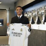 Trent Alexander-Arnold foi revelado como um jogador do Real Madrid após sua mudança de Liverpool