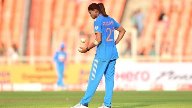 Tour indiano da Inglaterra: Radha Yadav chamou um substituto para Shuchi Upadhyay ferido

