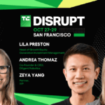 TechCrunch Disrupt 2025 Andrea Thomaz, Lila Preston, Zeya Yang