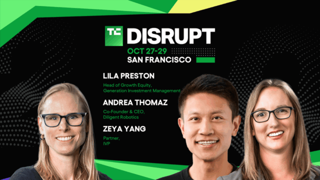 TechCrunch Disrupt 2025 Andrea Thomaz, Lila Preston, Zeya Yang