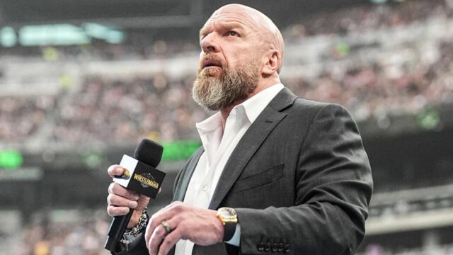Hoje, o veterano enviou uma mensagem da colisão dos mundos hoje. (Empréstimo de imagem: Triple H) no Instagram)