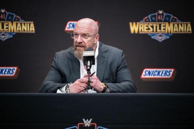 Triple H habilmente confirmou que a estrela da WWE de 46 anos não pode ganhar o rei do anel 

