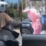 Triste! Os pais novamente fazem seus filhos implorarem ferramentas, ficarem do lado da estrada com uma fantasia de palhaço