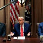 Trump 'Modo muda' no Irã - horas após seus tenentes prometem envolvimento limitado