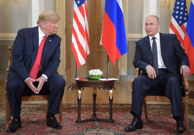 Trump bateu por Nod para Putin Mediator Paag: "Eu sou deslumbrante"

