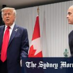 O primeiro -ministro Anthony Albanese relatou repórteres e explicou o código de acordos de notícias da Austrália para a polícia dos EUA enquanto o G7.
