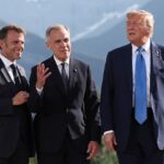 Donald Trump (foto à direita) atingiu