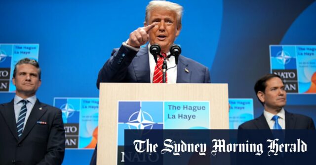 Trump revela conversas com o Irã na próxima semana, reivindicações de ganhar os gastos com defesa da OTAN

