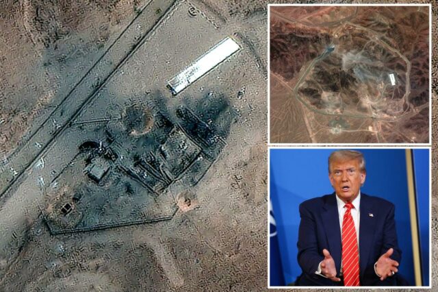 Trump revela que Israel enviou aos agentes para bombardear lugares nucleares no Irã para confirmar seu "Blur Total"

