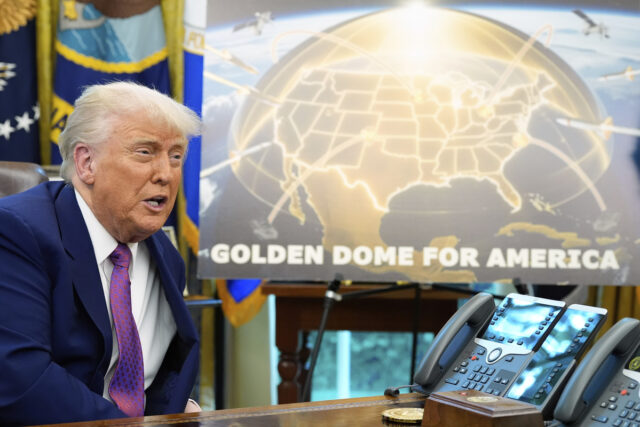 Trump revela uma nova etiqueta de preços para o Canadá se juntar ao sistema de defesa de ouro "

