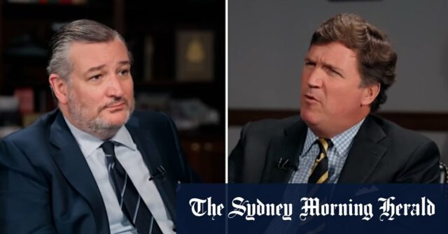 Tucker Carlson e Ted Cruz Spar no Irã

