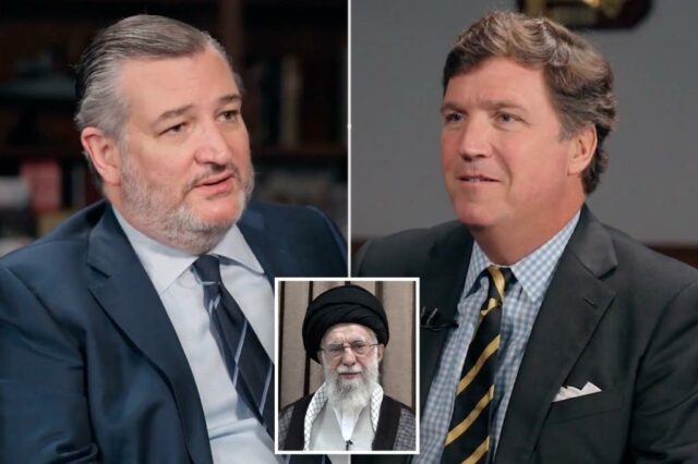 Tucker Carlson está subindo no Irã se eles estão realmente tentando matar Trump em um confronto épico com Ted Cruz sobre o conflito de Israel

